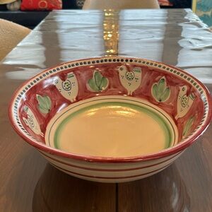 Vietri Solimene 15” bowl